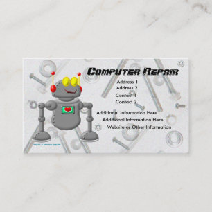Computer Repair Business Card