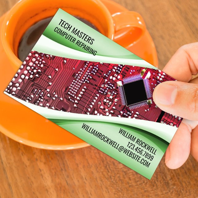 Computer Repair Business Card (Creator Uploaded)