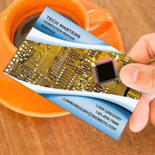 Computer Repair Business Card