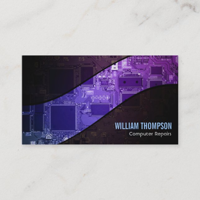 Computer Repairs Business Cards (Front)