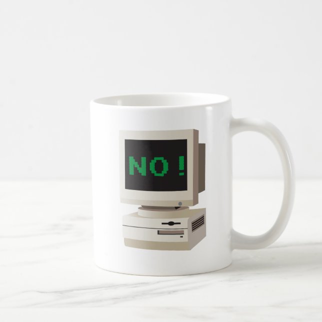 Computer says NO! Coffee Mug (Right)