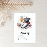 Computer Science and Information Graduation Photo Announcement<br><div class="desc">Celebrate the graduate’s success in the digital world with this I Did IT Computer Science graduation announcement! Featuring a sleek computer mouse, a graduation cap, and celebratory elements, this modern design is perfect for tech-savvy grads. The back includes a customisable photo placeholder, allowing you to add a personal touch. Ideal...</div>