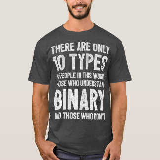 Computer Science Binary Code Coding Programming T-Shirt