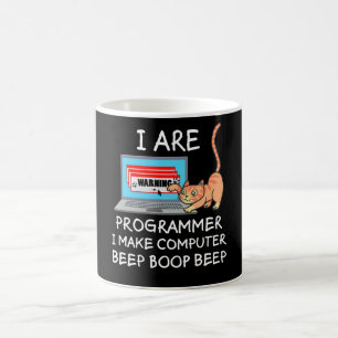 Computer Science IT Computer Cat Funny Saying Gift Coffee Mug