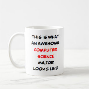 computer science major, awesome coffee mug
