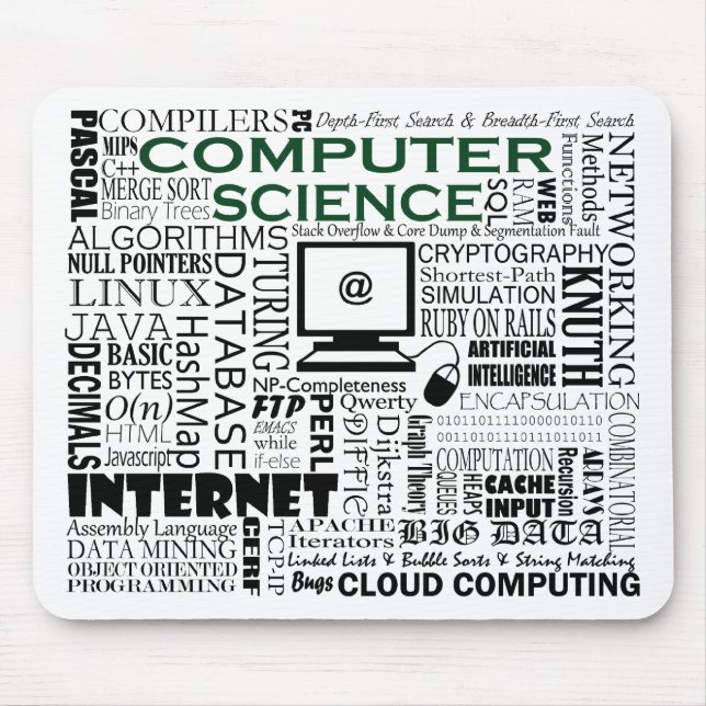 Computer Science Mousepad (Front)