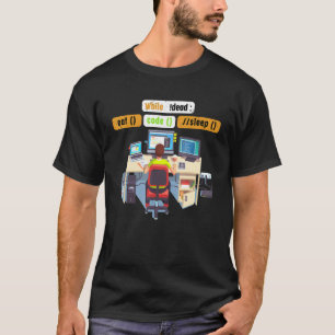Computer Science Python Coder Eat Code Sleep Humou T-Shirt