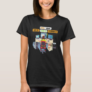 Computer Science Python Coder Eat Code Sleep Humou T-Shirt