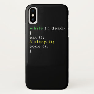 Computer Science Python Programmer Eat Code Sleep Case-Mate iPhone Case