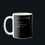 Computer Science Python Programmer Eat Code Sleep Coffee Mug<br><div class="desc">Know someone who would love this tee? Buy it for them as a gift. Perfect to be worn at hackathons,  at a software development job,  or at a home office.</div>