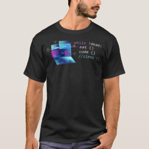 Computer Science Python Programmer Eat Code Sleep T-Shirt