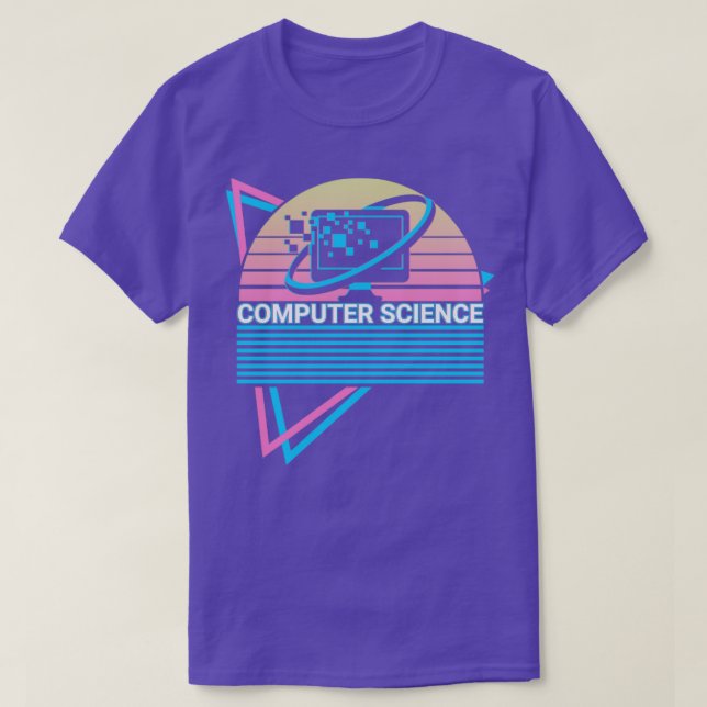 Computer Science Retro T-Shirt (Design Front)