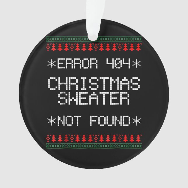 Computer Science Software Engineer Funny Lovers Ornament (Front)