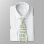 Computer Science Source Code Programming Tie<br><div class="desc">Old programming code with programmer comments on old printer paper background. To add your own personalized coding,  company name,  identity,  or logo -- click "Edit". A unique design and a great gift for you or someone on your gift list.</div>