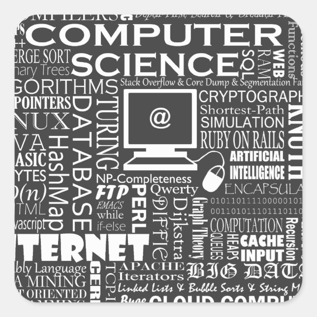 Computer Science Sticker (Front)