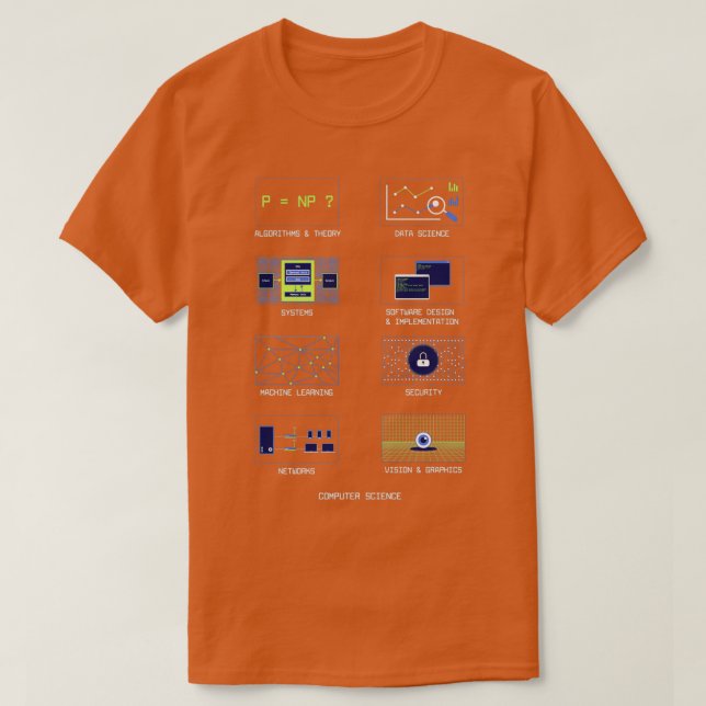 Computer Science  T-Shirt (Design Front)