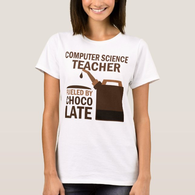 Computer Science Teacher (Funny) Gift T-Shirt (Front)