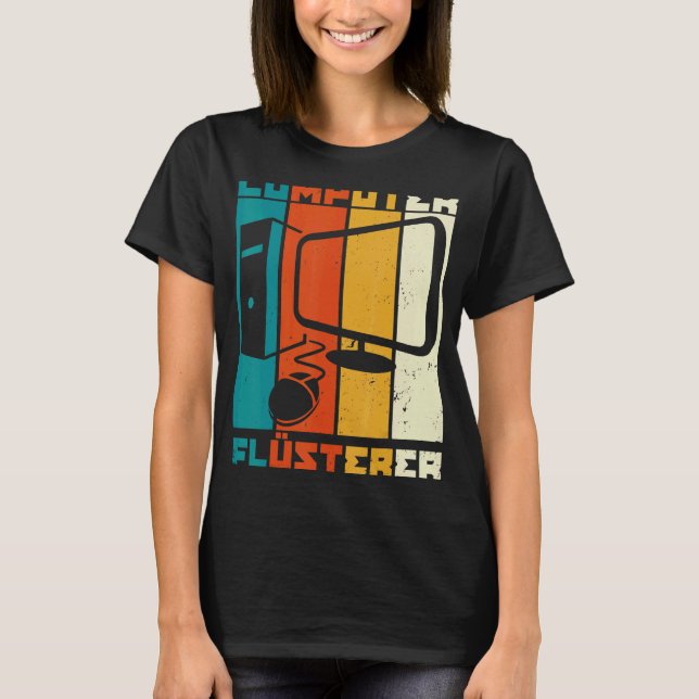 Computer Scientist Admin IT Technician Network Pro T-Shirt (Front)
