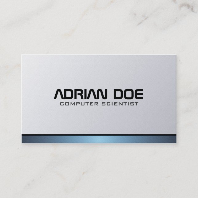 Computer Scientist - Business Cards (Front)