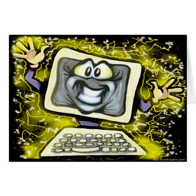 Computer Shock (Front Horizontal)
