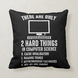 Computer Software Programmer Engineer Coder Cushion
