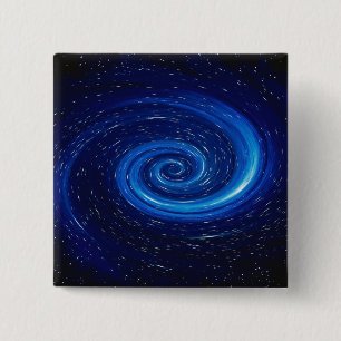 Computer Space Image 15 Cm Square Badge