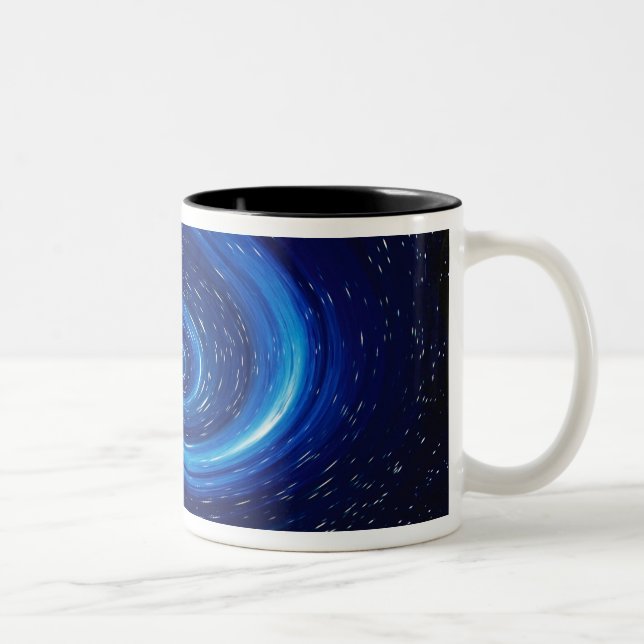 Computer Space Image Two-Tone Coffee Mug (Right)