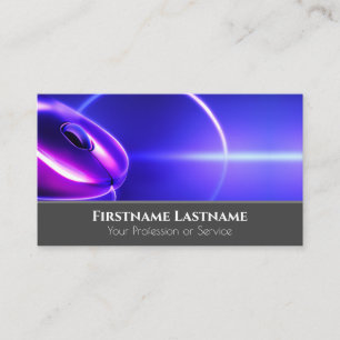 Computer specialist and computer repair specialist business card