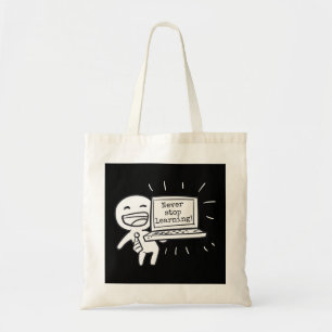 Computer Student Never Stop Learning Tote Bag