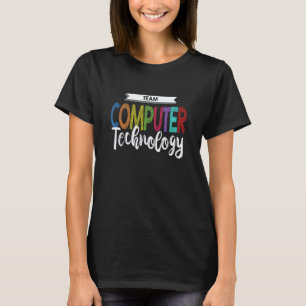 Computer Team Shirt Technology Teacher School