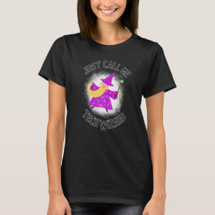Computer Tech Whisperer Wizard Support 5 T-Shirt