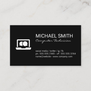 Computer Technician Business Card