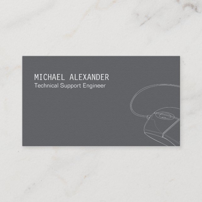 Computer Technician Business Card (Front)