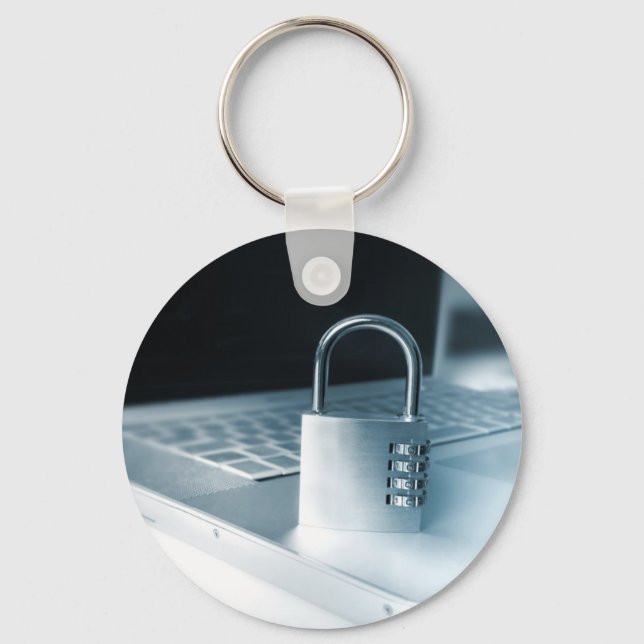 computer technology security key ring (Front)