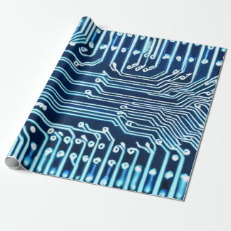 Computer Technology Wrapping Paper