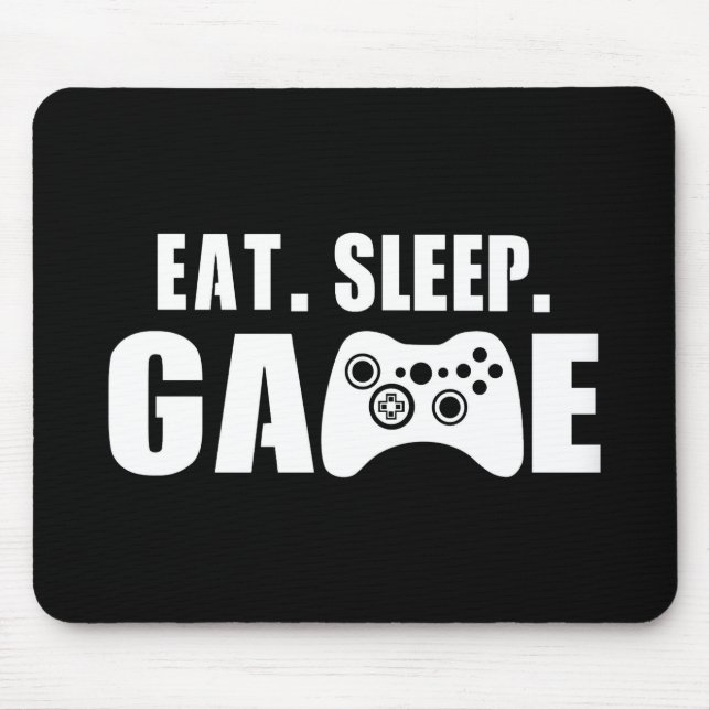 Computer Video Gamer Non Slip Mousepad #2 (Front)