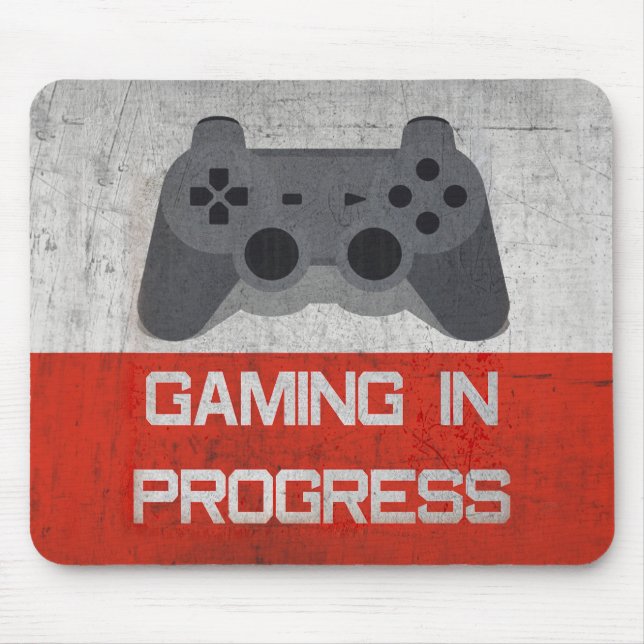 Computer Video Gamer Non Slip Mousepad #4 (Front)