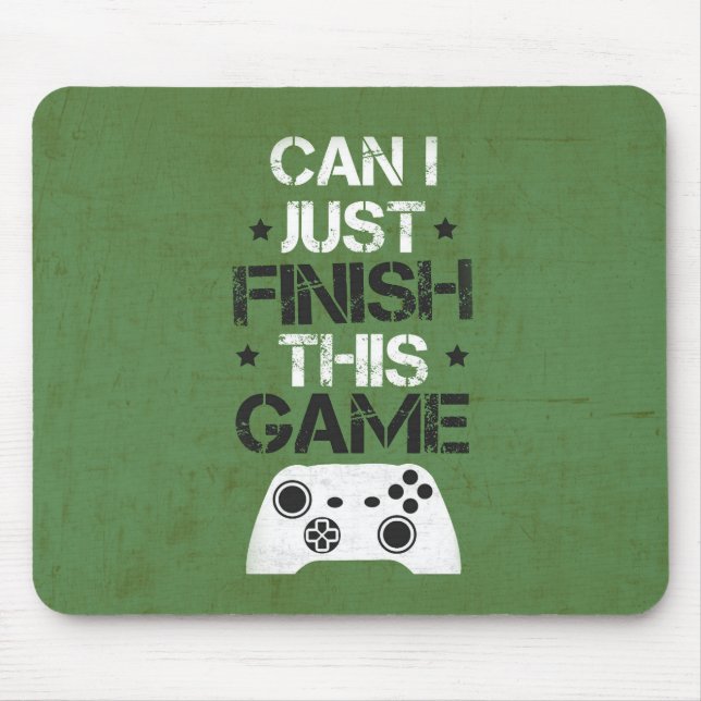 Computer Video Gamer Non Slip Mousepad #5 (Front)