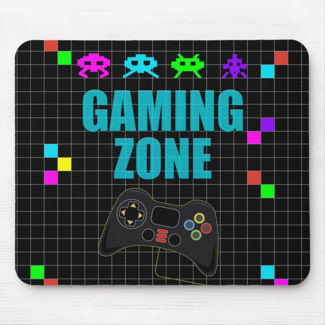 Computer Video Gamer Non Slip Mousepad #6 (Front)