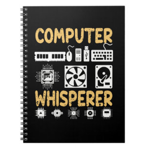 Computer whisper notebook