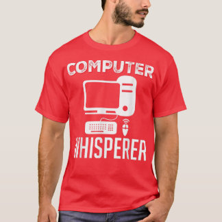 Computer Whisperer Computer Science Programming Co T-Shirt