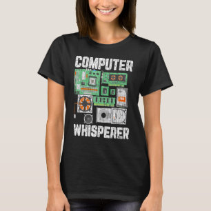 Computer Whisperer It Technician Graphic T-Shirt