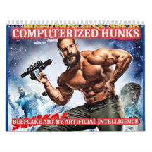 Computerised Hunks - Beefcake Calendar