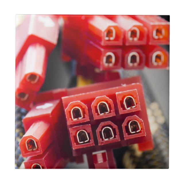 Computers Cable Connector Ceramic Tile (Front)