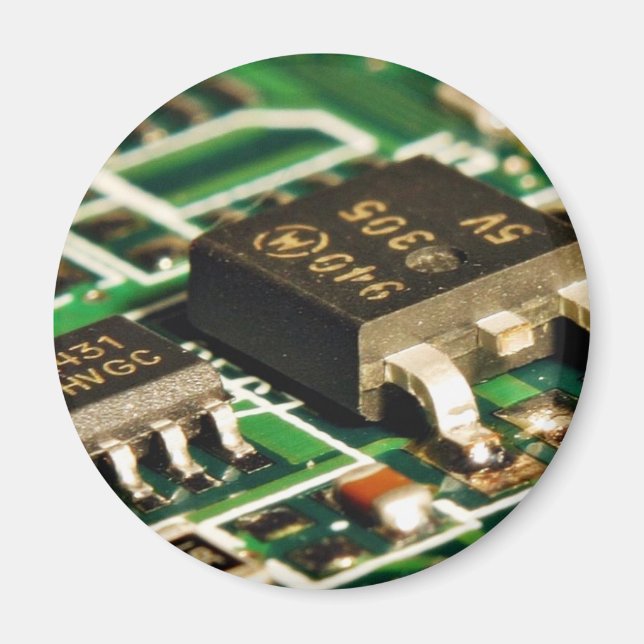 Computers Chips Circuits Magnet (Front)