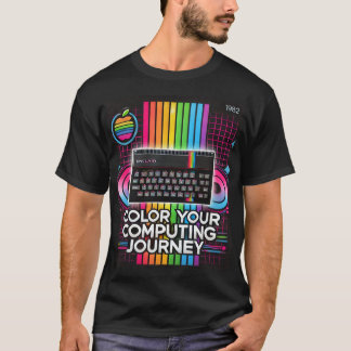 Computing Journey – Retro Sinclair ZX Spectrum T-Shirt