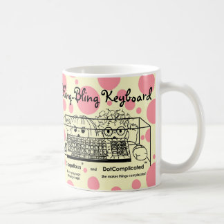 Computious & DotComplicated(TM) Bling-Bling Coffee Mug