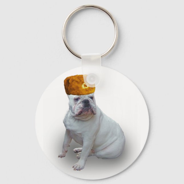 Comrad Bulldog Key Ring (Front)