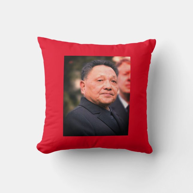 Comrade Deng Xiaoping - Chinese Leader Cushion (Front)
