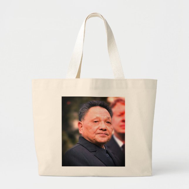 Comrade Deng Xiaoping - Chinese Leader Large Tote Bag (Front)